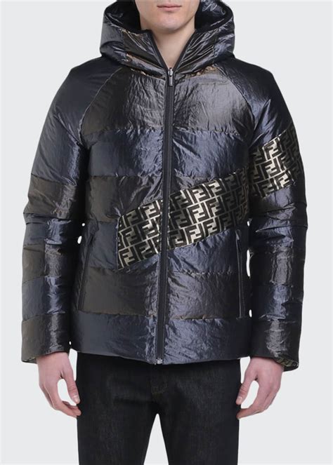 fendi reversible jacket puffer|Fendi puffer jacket men.